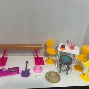Barbie doll furniture and accessories